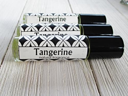Tangerine Perfume oil, 1/3oz roller bottle