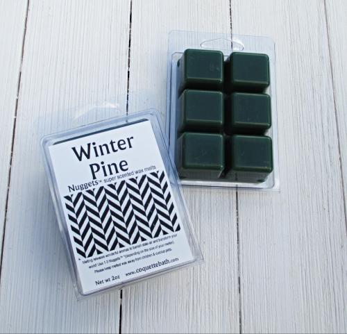 Winter Pine Wax Melts, 2oz Nuggets™, fresh cut pine fragrance for home