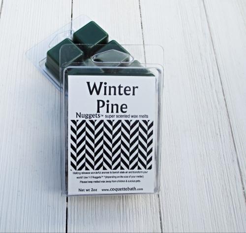 Winter Pine Wax Melts, 2oz Nuggets™, fresh cut pine fragrance for home