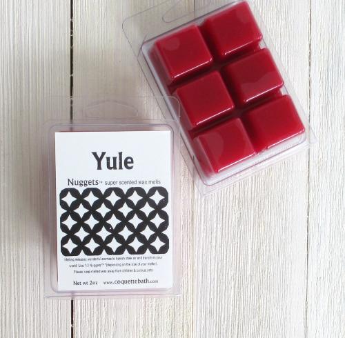 Yule Wax melts, 2oz Nuggets™, classic Christmas fragrance