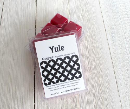 Yule Wax melts, 2oz Nuggets™, classic Christmas fragrance