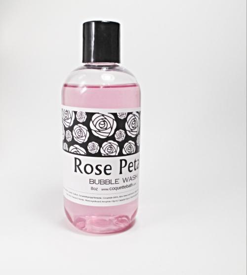 Rose Petals Bubble Wash