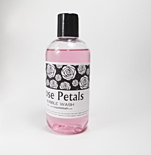 Rose Petals Bubble Wash