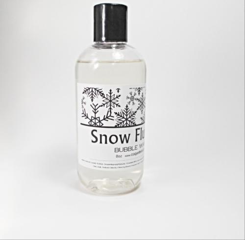 Snow Flurries Bubble Wash