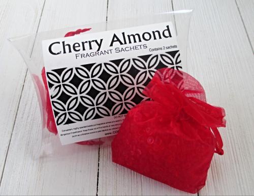 Cherry Almond Sachets, 2pc package