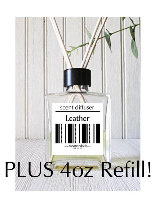 Leather Deluxe Plus Scent Diffuser