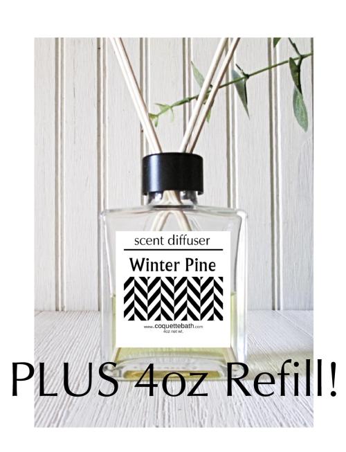 Winter Pine Deluxe Plus Reed Diffuser