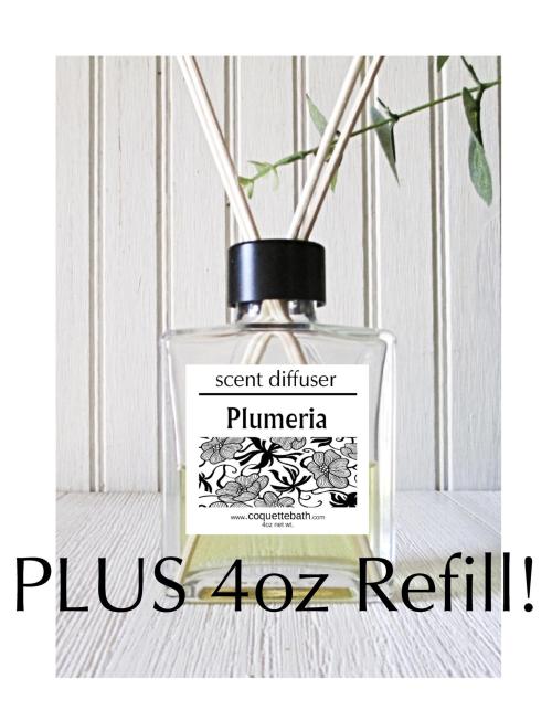 Plumeria Deluxe Plus Reed Diffuser