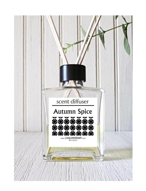 Autumn Spice Deluxe Reed Diffuser