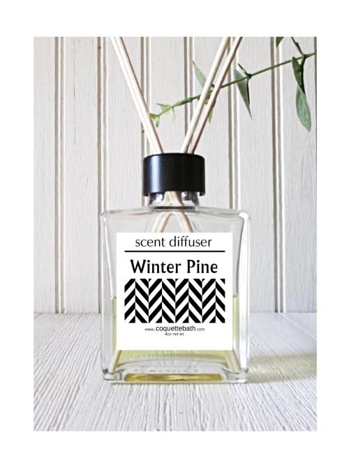 Winter Pine Deluxe Reed Diffuser