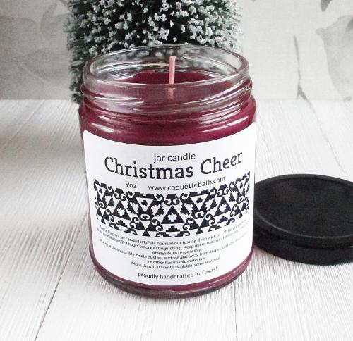 Christmas Cheer Jar Candle