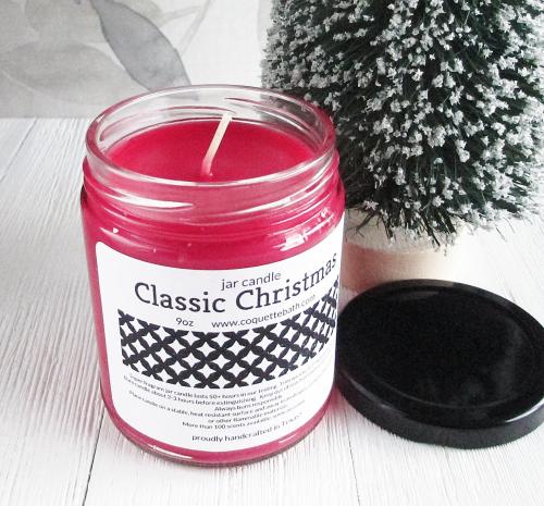Classic Christmas Jar Candle