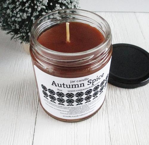 Autumn Spice Jar Candle