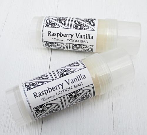 Raspberry Vanilla Lotion Bar