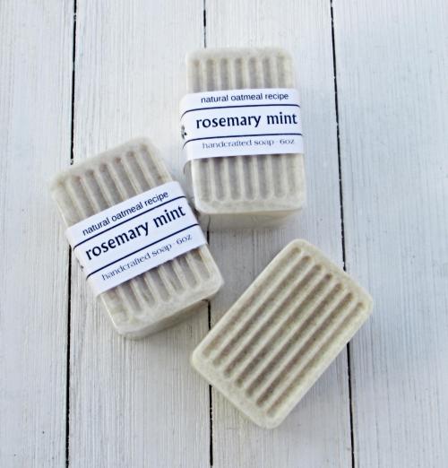 Rosemary Mint Oatmeal Soap