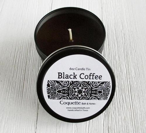 Fresh Flower Tinned Candles