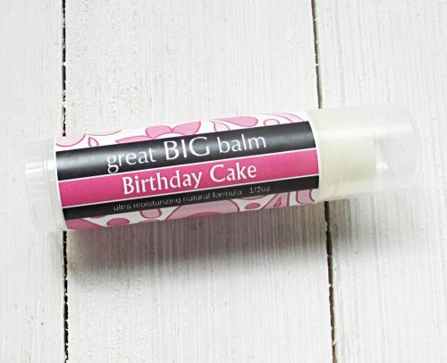 Birthday Cake great BIG balm