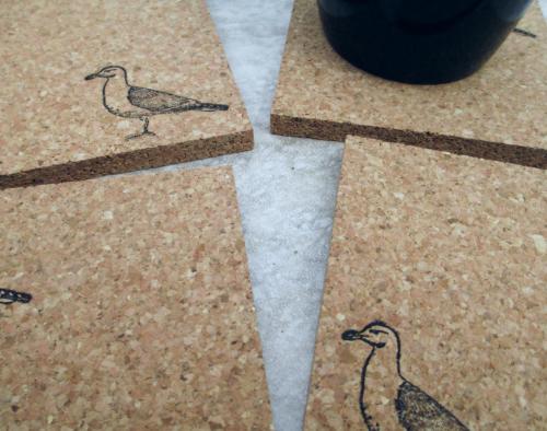 Bird Coaster Set (4pc)