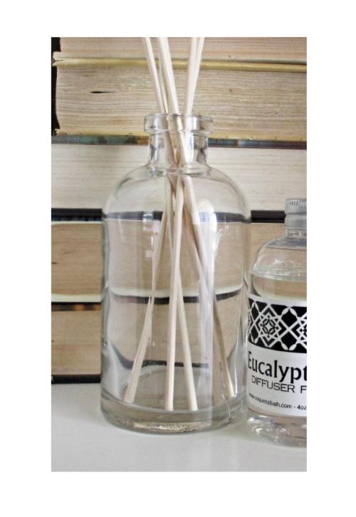 Diffuser glass bottle