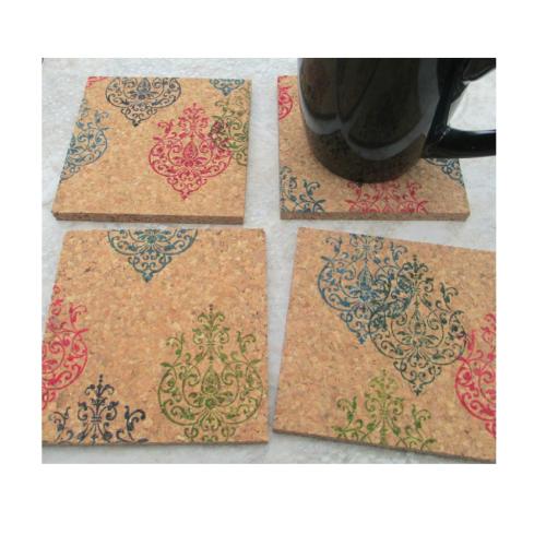 Brocade Coaster Set, (4pc)