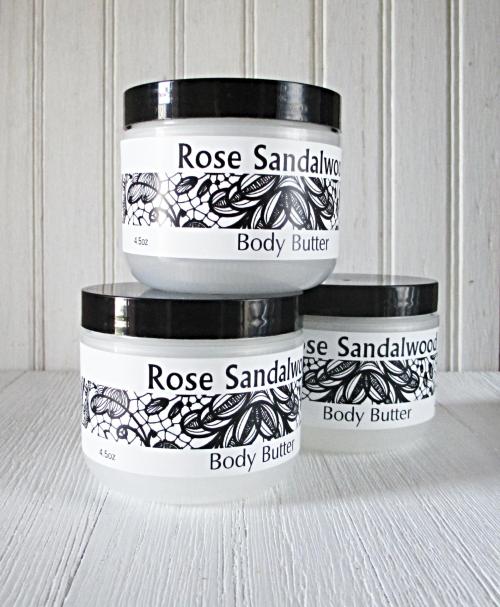 Body Butter, Rose Sandalwood