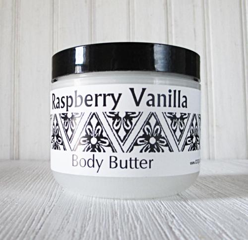 Body Butter, Raspberry Vanilla