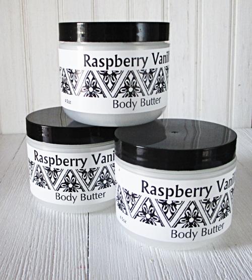 Body Butter, Raspberry Vanilla