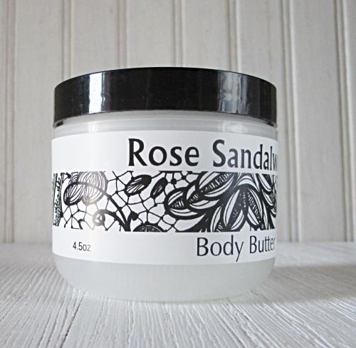 Body Butter, Rose Sandalwood