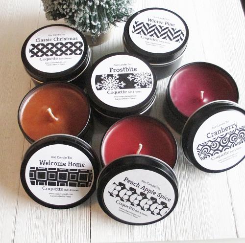 Home for the Holidays Candle Flight, 6pc set