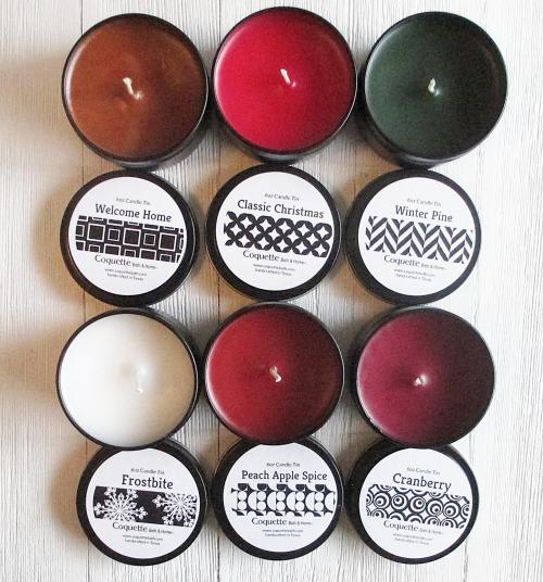 Home for the Holidays Candle Flight, 6pc set