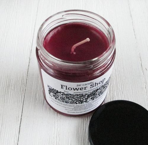 Flower Shop Jar Candle