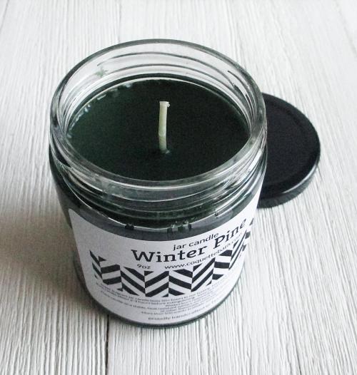 Winter Pine Jar Candle