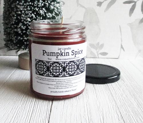 Pumpkin Spice Jar Candle