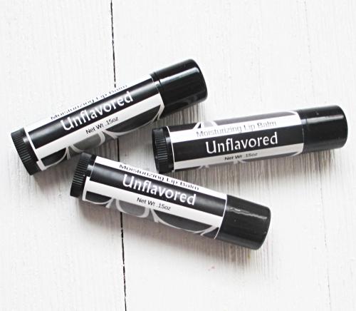 Unflavored Lip Balm 