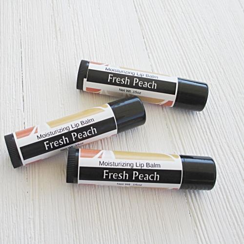 Fresh Peach Lip Balm