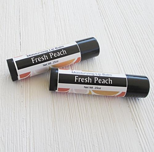 Fresh Peach Lip Balm