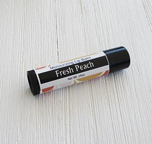 Fresh Peach Lip Balm