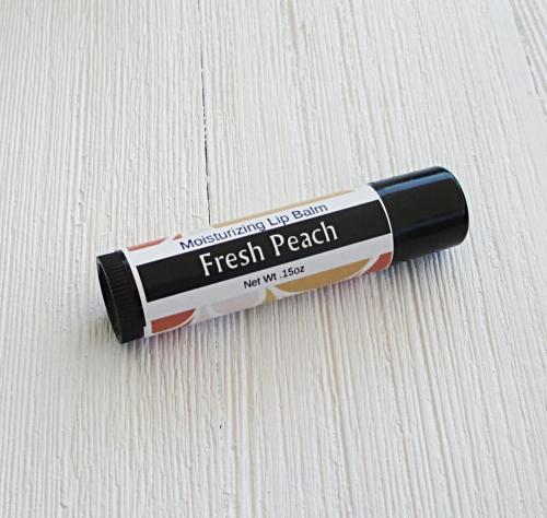 Fresh Peach Lip Balm 