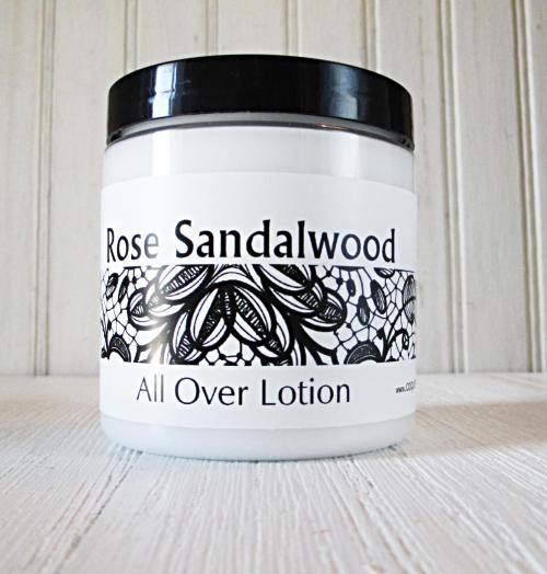 All Over Lotion, Rose Sandalwood