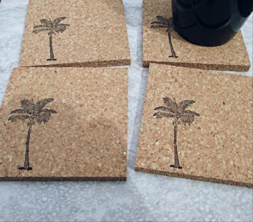 Palms Coaster Set (4pc)