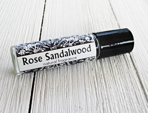 Rose Sandalwood Roll On Perfume