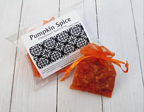 Pumpkin Spice Sachets, 2pc set, Coquette Bath & Home™