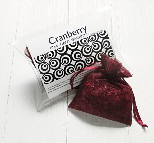 Cranberry Sachets, 2pc package