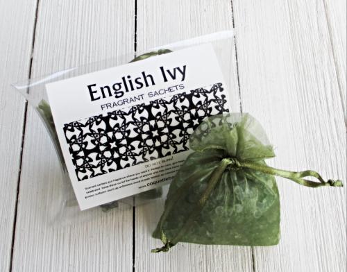 English Ivy Sachets, 2pc package