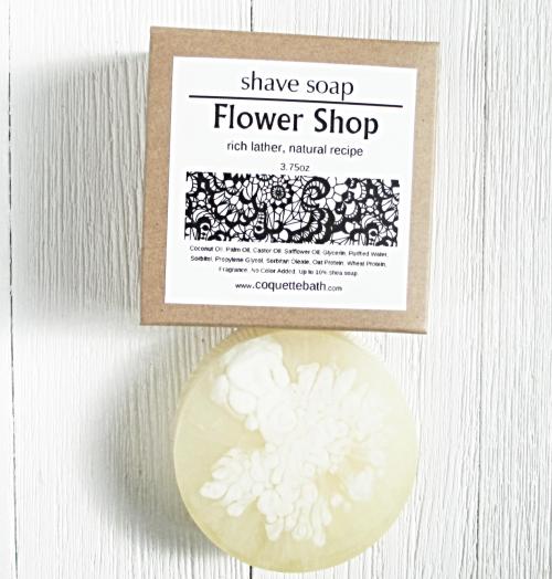 Shave Soap, Flower Shop