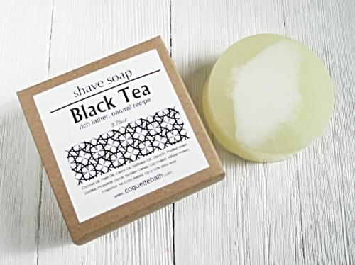 Shave Soap, Black Tea