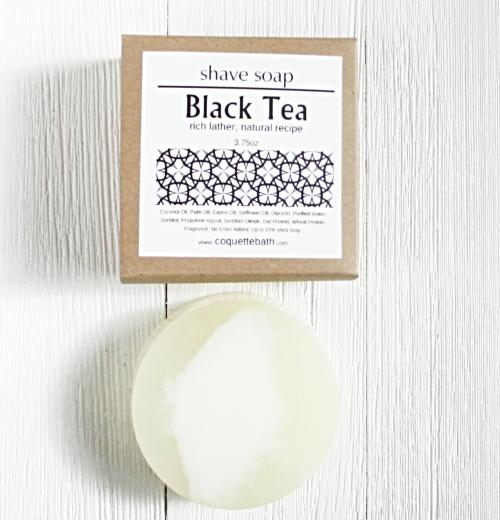 Shave Soap, Black Tea