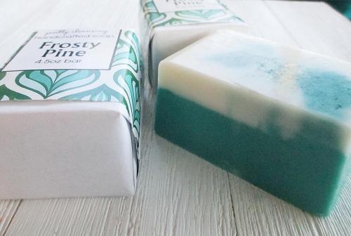 Frosty Pine Soap