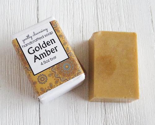 Golden Amber Soap