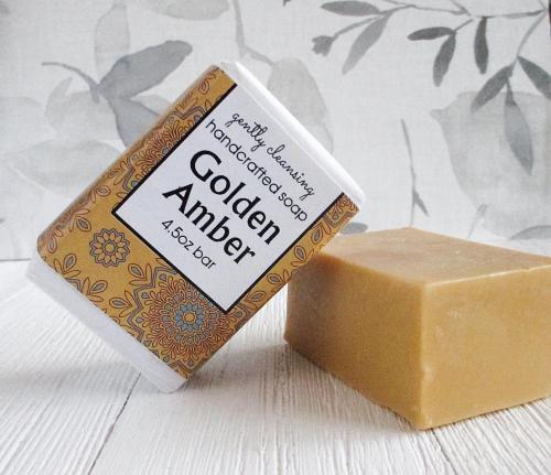 Golden Amber Soap